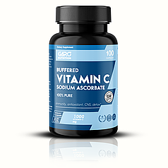 Вітамін с аскорбат натрію Pure GARO Nutrition чистий 100 капсул