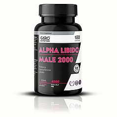 Комплекс для підвищення лібідо в чоловіків ALPHA LIBIDO MALE 2000 Garo Premium Nutrition 90 капсул