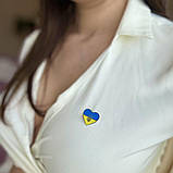 Срібна брошка Proba з ємаллю (2157106), фото 4