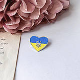 Срібна брошка Proba з ємаллю (2157106), фото 6