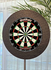 Мішень із сизалю Winmau Diamond + захист + дротики на двох гравців