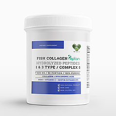 Морський колаген для суглобів з гіалуроновою кислотою сірою біотином FISH COLLAGEN COMPLEX 5