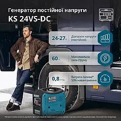 Генератор постійної напруги KS 24VS-DC