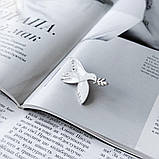 Срібна брошка Proba з ємаллю (2157137), фото 3