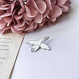 Срібна брошка Proba з ємаллю (2157137), фото 7