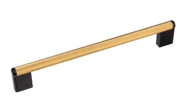 Ручка релінгова Virno Lines 407/192 золото/чорний, фото 1