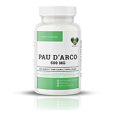 Pau d'arco 500 мг. Кора мурашиного дерева En'vie Lab 200 капсул