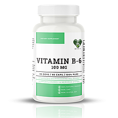 Вітамін В 6 активний 100 мг. En`vie Lab  фарм чистоти 90 капсул