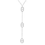 Срібне кольє Proba з без каменів, вага виробу 3,83 г (2180753) 450500 розмір, фото 2