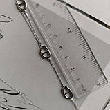 Срібне кольє Proba з без каменів, вага виробу 3,83 г (2180753) 450500 розмір, фото 4