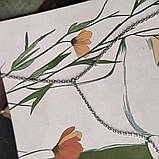 Срібне кольє Proba з натуральними перлами, вага виробу 3,82 г (60002146) adjustable розмір, фото 2