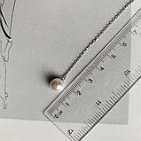 Срібне кольє Proba з натуральними перлами, вага виробу 3,82 г (60002146) adjustable розмір, фото 6