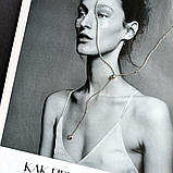 Срібне кольє Proba з без каменів, вага виробу 2,76 г (2159247) 400450 розмір, фото 5