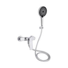 Змішувач для душу Qtap Slavonice з душовим гарнітуром QTSLV4042103C Chrome