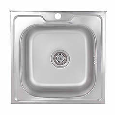 Кухонна мийка Brinex 5050 0,6 мм Satin (BRIN5050SAT06)