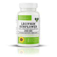 Лецитин соняшниковий 1500 мг. En`vie Lab 240 капсул