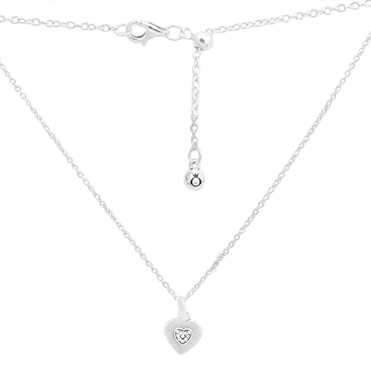 Срібне кольє Proba з фіанітами, вага виробу 4,44 г (2160045) 4060 розмір, фото 1