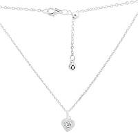 Срібне кольє Proba з фіанітами, вага виробу 4,44 г (2160045) 4060 розмір