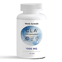 CLA 1000мг. кон'югована лінолева кислота (Жироспалювач) 120 капс.  bionic formula