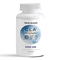 CLA 2000 мг. кон'югована лінолева кислота (Жироспалювач) 240 капс.  bionic formula