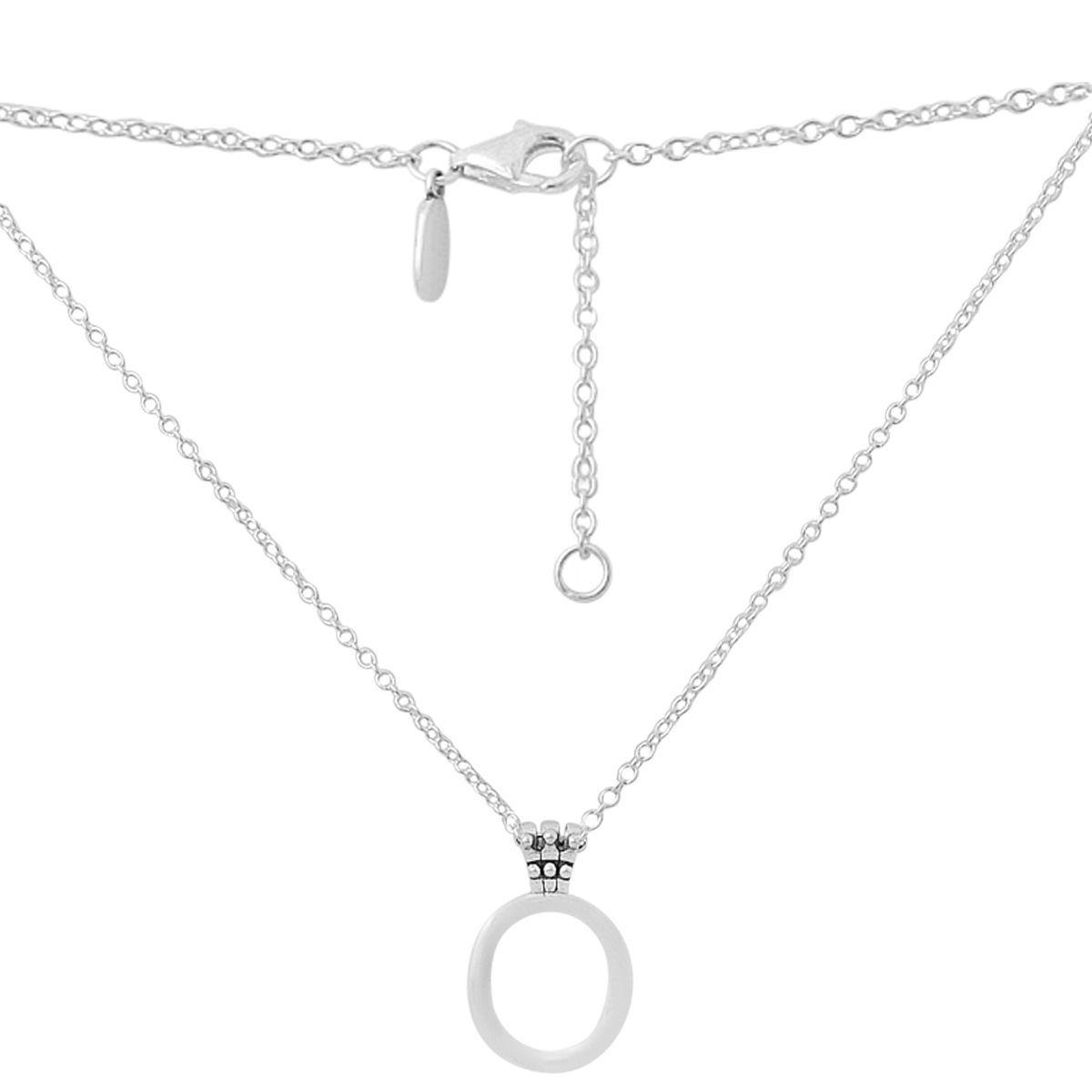 Срібне кольє Proba з фіанітами, вага виробу 6,13 г (2160151) 450500 розмір, фото 1