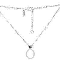 Срібне кольє Proba з фіанітами, вага виробу 6,13 г (2160151) 450500 розмір