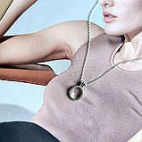 Срібне кольє Proba з фіанітами, вага виробу 6,13 г (2160151) 450500 розмір, фото 4