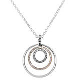 Срібне кольє Proba з фіанітами, вага виробу 6,37 г (2160243) 460 розмір, фото 2