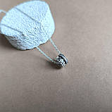 Срібне кольє Proba з фіанітами, вага виробу 5,36 г (2160366) 400450 розмір, фото 4