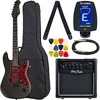 Гітарний набір Harley Benton ST-20HSS Standard SBK Set