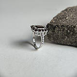 Срібне кільце Proba з натуральним гранатом 5.492ct, вага виробу 5,68 г (2181378) 18 розмір, фото 2