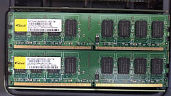 4GB (2х2Gb) DDR2 1066MHz CL5 (знижені таймінги)комплект Elixir RAM PC2 8500U (Intel/AMD) з LED підсвіткою