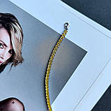 Срібний браслет Proba з фіанітами, вага виробу 11,31 гр (60002017) 1618 розмір, фото 7