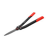 Ножиці по живоплоту з прямими лезами для стебел Ø≤ 3 мм (l= 60 см) леза l= 20 см нейлонові ручки Yato YT-88250, фото 2