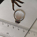 Срібне кільце Proba з натуральним гранатом 2.142ct, вага виробу 2,82 г (2181583) 18.5 розмір, фото 4