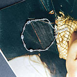 Срібний браслет Proba з фіанітами, вага виробу 2,55 г (2161271) 1720 розмір, фото 2