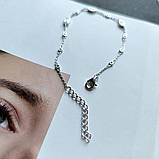 Срібний браслет Proba з фіанітами, вага виробу 2,55 г (2161271) 1720 розмір, фото 3