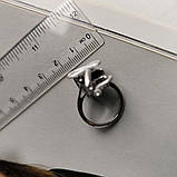 Срібне кільце Proba із сапфіром nano 6.14ct, вага виробу 5,73 г (2182450) 17 розмір, фото 5