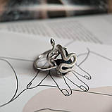 Срібне кільце Proba із сапфіром nano 6.14ct, вага виробу 5,73 г (2182450) 17 розмір, фото 6