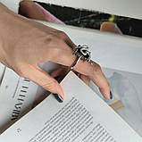 Срібне кільце Proba із сапфіром nano 6.14ct, вага виробу 5,73 г (2182450) 17 розмір, фото 7