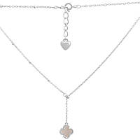 Срібне кольє Proba з натуральним перламутром, вага виробу 3,2 г (60002135) 450500 розмір