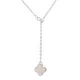 Срібне кольє Proba з натуральним перламутром, вага виробу 3,2 г (60002135) 450500 розмір, фото 2