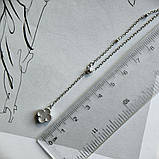Срібне кольє Proba з натуральним перламутром, вага виробу 3,2 г (60002135) 450500 розмір, фото 6