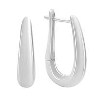 Срібні сережки Proba без каменів (2183037)