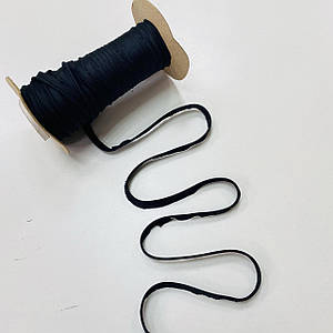 Кант, 100% поліестер, колір чорний, 10 мм