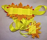 Осінній Пояс і браслет Осінній набір Осенний комплект Карнавальні костюми свято осені Пояс з листям Осень, фото 2