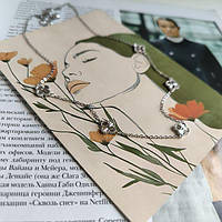 Срібне кольє Proba з без каменів, вага виробу 5,73 г (2183716) 450500 розмір