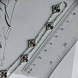 Срібне кольє Proba з без каменів, вага виробу 5,73 г (2183716) 450500 розмір, фото 4