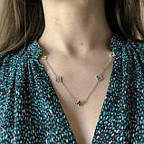 Срібне кольє Proba з без каменів, вага виробу 5,73 г (2183716) 450500 розмір, фото 7