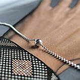 Срібний браслет Proba з без каменів, вага виробу 1,98 г (2183921) 1720 розмір, фото 6